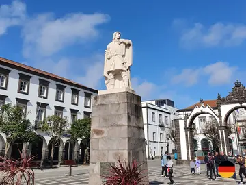 Tour en alemán en el corazón de Ponta Delgada