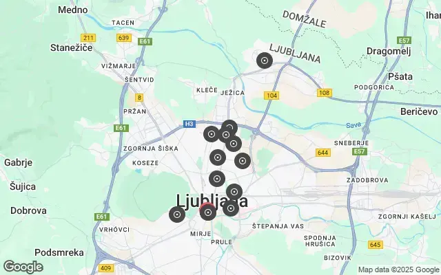 Tour map