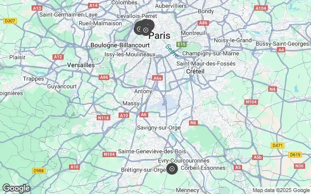 Tour map