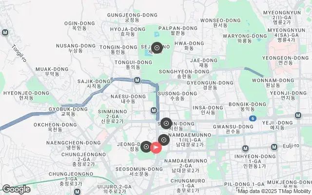 Tour map