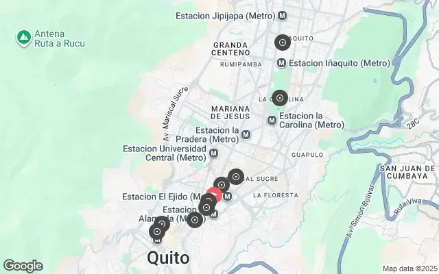 Tour map