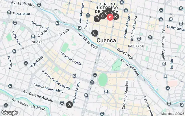 Tour map