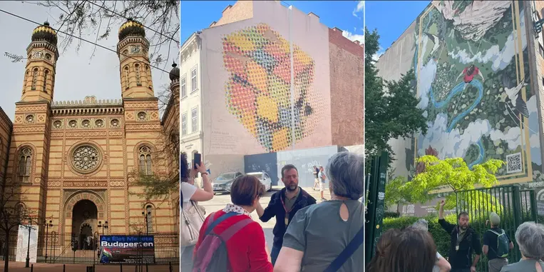 Budapest's Jewish Quarter and Street Art: A Free Tour