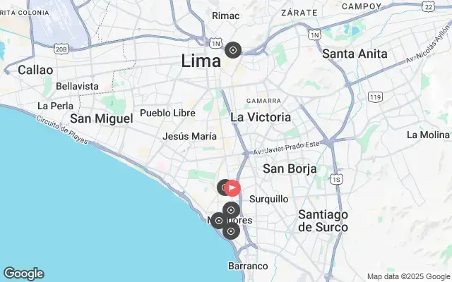 Tour map
