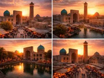 From Ancient Streets to Endless Views: Sunset in Bukhara Golden Hour Tour
