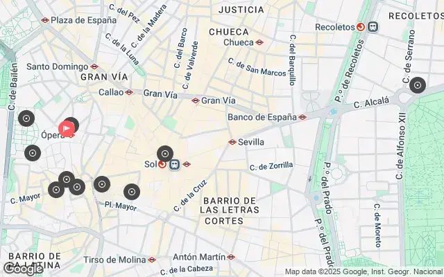 Tour map