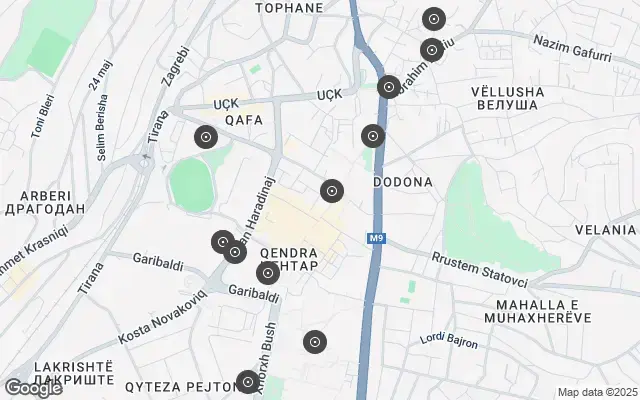 Tour map