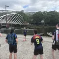 Gaz's Manchester Fußball-Lauftour