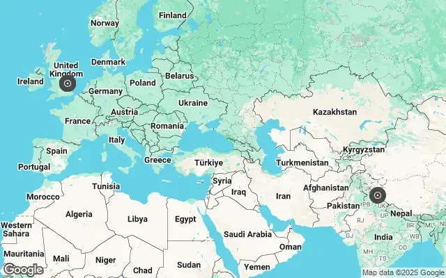 Tour map