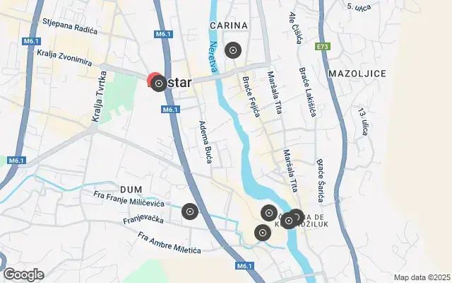 Tour map