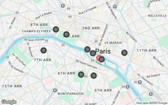 Tour map