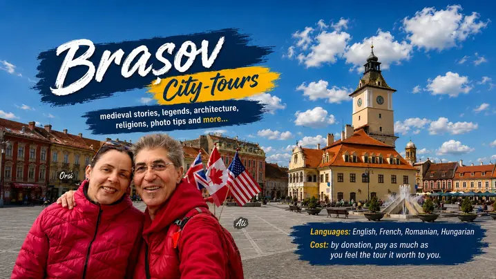 Brașov: Mittelalterliche Geschichten, Legenden, Architektur, Religionen und mehr.
