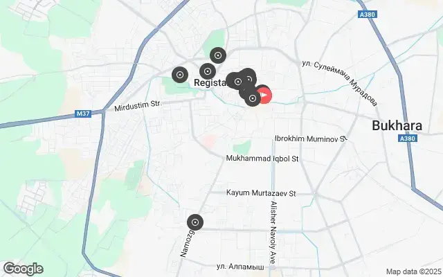 Tour map
