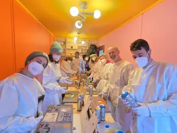 Munich Winter Magic & Street Art Night Workshop - bilingual (English & German)