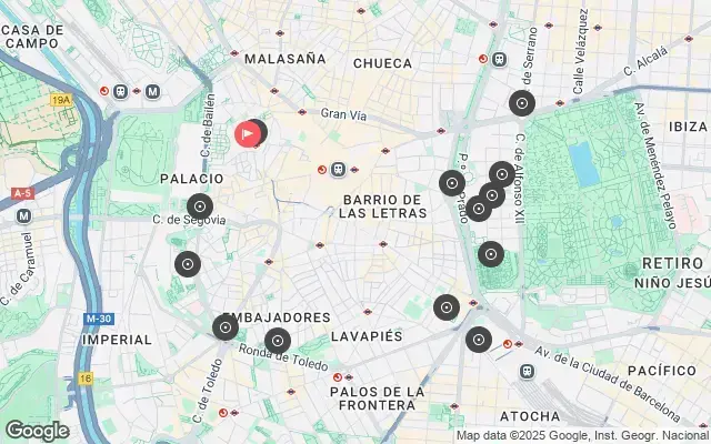 Tour map