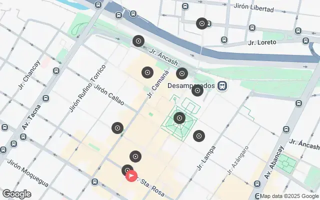 Tour map