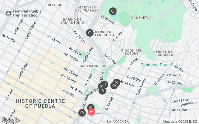 Tour map