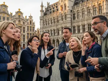 🥇Original free walking tour auf Spanisch durch Brüssel + belgische Schokoladenverkostung 🇧🇪