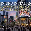 Shinjuku: Cat, Food Alley & Golden Gai Walk