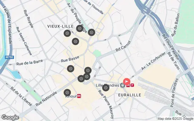 Tour map
