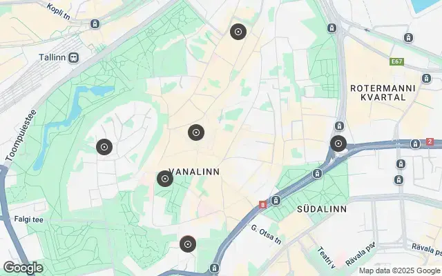 Tour map