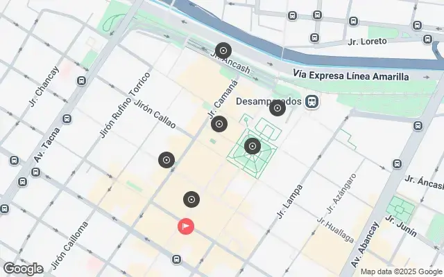 Tour map