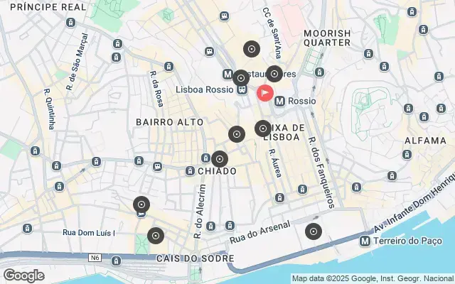 Tour map
