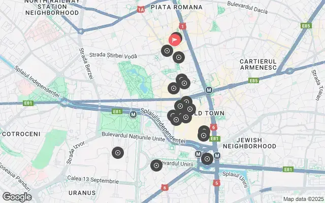Tour map