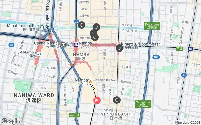 Tour map
