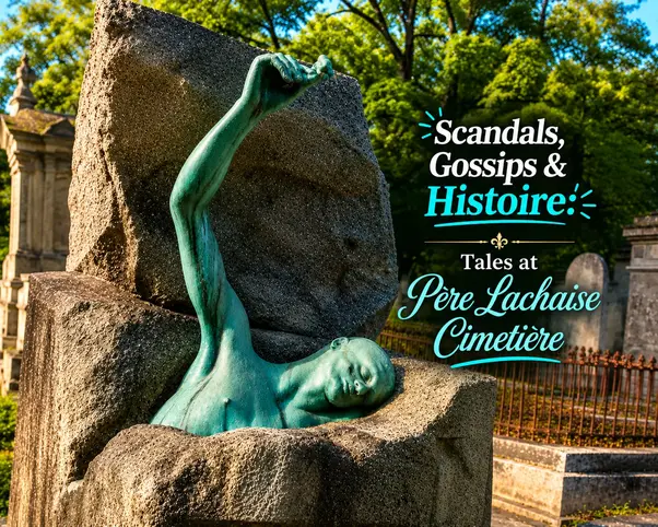 Scandals, Gossips & Histoire : Tales at Père Lachaise Cemetery Tour Paris