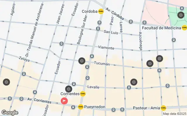 Tour map