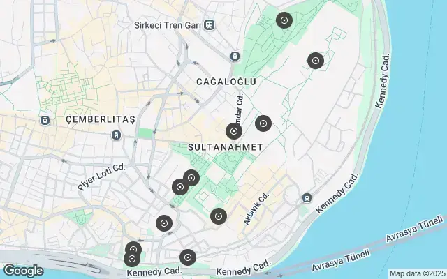 Tour map
