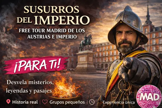  Susurros del Imperio: Free Tour Madrid de los Austrias e Imperio 👣🗝️📜