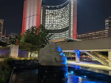 Arte Después del Anochecer: Tour de Arte Público de Toronto Después del Anochecer