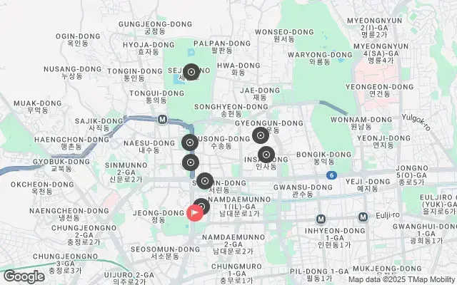 Tour map