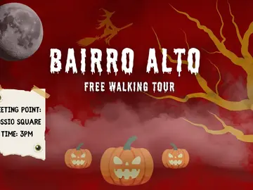 Spooky Stroll Through Lisbon: Bairro Alto & Downtown Experience