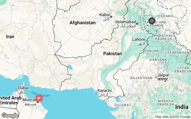 Tour map
