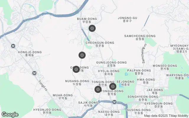Tour map