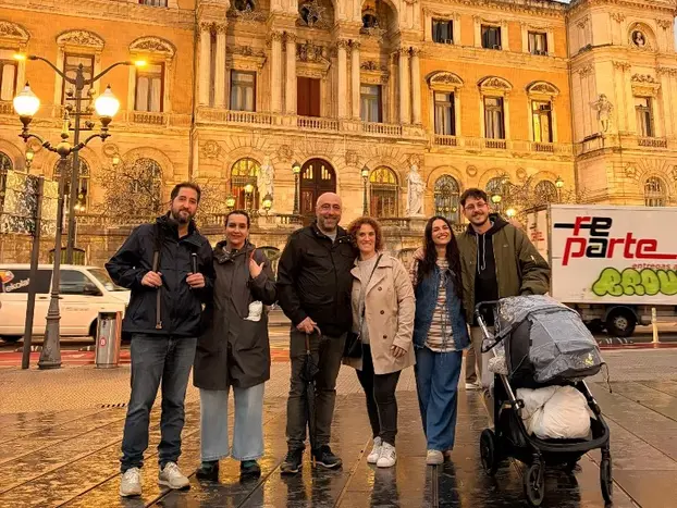 Free walking tour di Bilbao di notte 