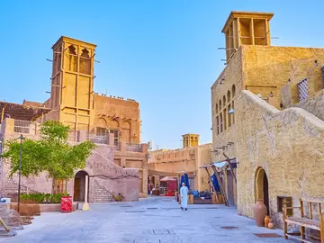 Entdecken Sie das alte Dubai: Heritage Walk, Abra-Fahrt und Souk-Tour