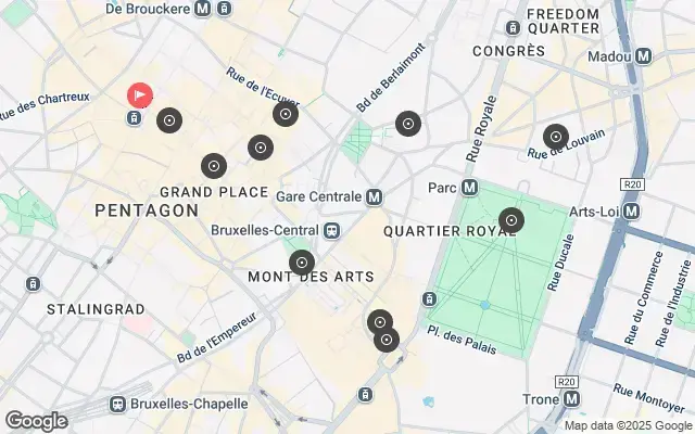 Tour map