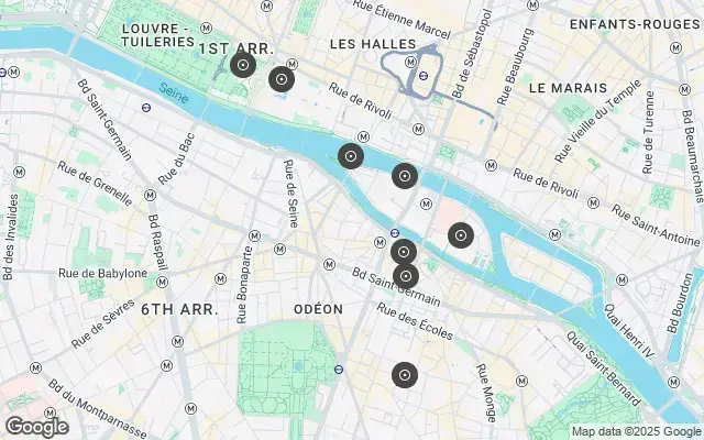 Tour map