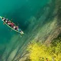 A boating adventure  on the Soča Lake