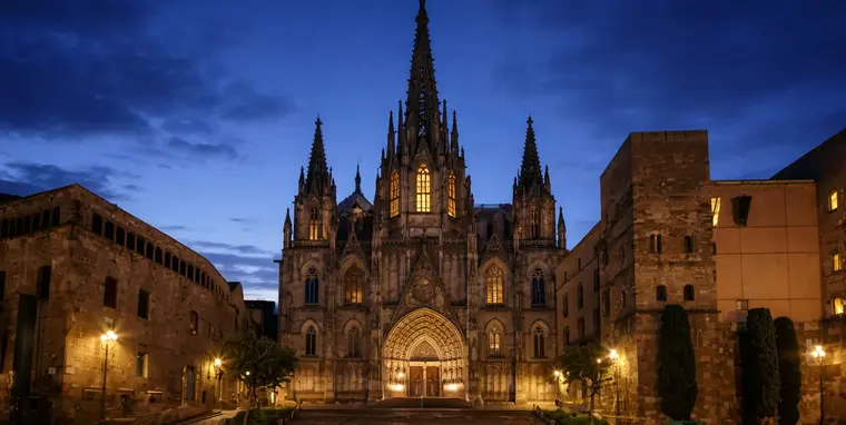 Free night tour of the Gothic Quarter 