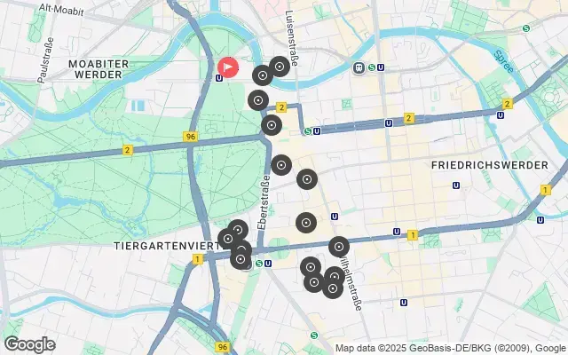 Tour map