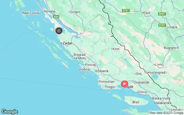 Tour map