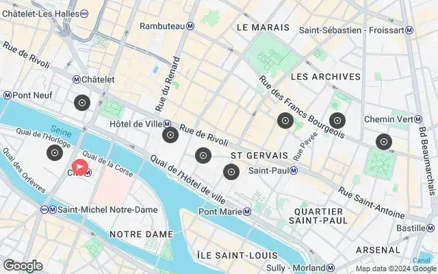 Tour map