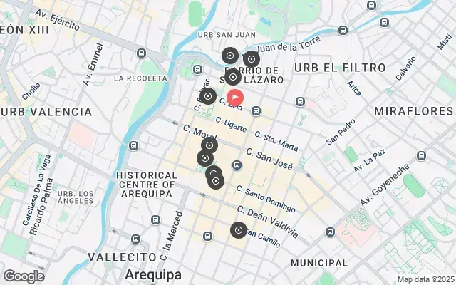 Tour map