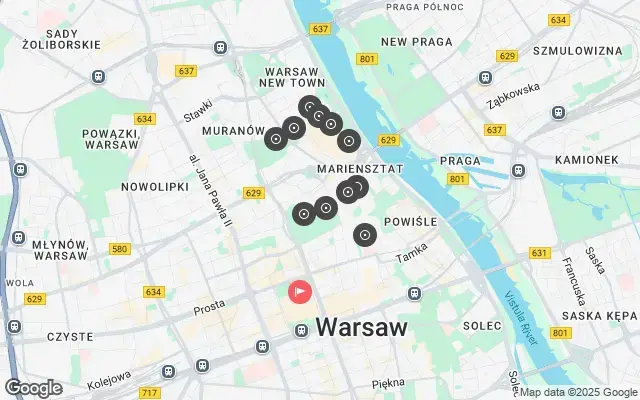 Tour map