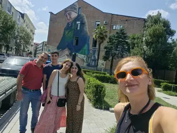 Kutaissi-Rundgang inklusive georgischer „Brezel“ und Grünem Basar
